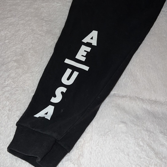 Black American eagle sweats men’s - Picture 7 of 7